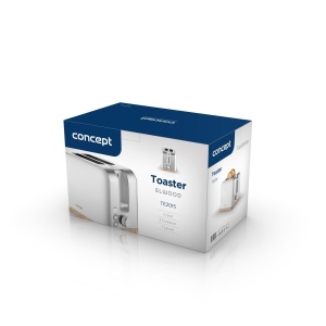 Toaster Concept TE2015 ELWOOD, 7 niveluri rumenire, alb - Img 8