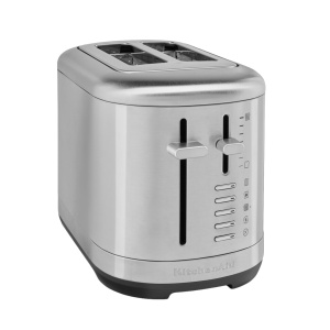 Toaster KitchenAid, 2 feliute, 7 niveluri rumenire, metal inoxidabil
