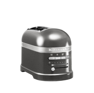 Toaster KitchenAid Artisan 2 felii, 7 niveluri rumenire, metalic argintiu