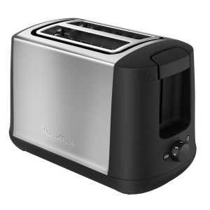 Toaster Moulinex Subito, 850 W, 2 fante, 7 niveluri prajire, inox - Img 1