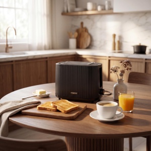 Toaster Princess Wave 2 felii, 7 trepte de rumenire, design compact - Img 5
