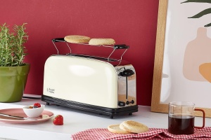 Toaster Russell Hobbs Colours 1100W Crem, 6 Braunungsstufen, Extra Brezime - Img 8