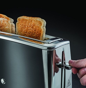 Toaster Russell Hobbs Luna Moonlight, 1420W, Inox, 6 Bratere - Img 3