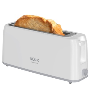 Toaster Solac Buon Giorno 800W Alb Design Slim Functie Auto-Centrare