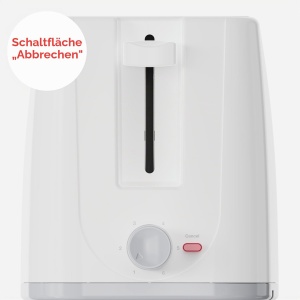 Toaster Solac Buon Giorno Double 1200W, 2 fante, Alb - Img 3