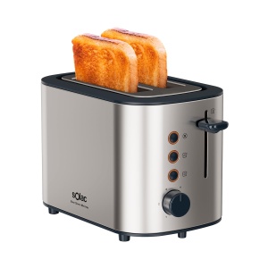 Toaster Solac Buon Giorno Mini Inox, 870W, 2 felii, gri