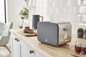 Toaster Swan Nordic, 2 felii, 6 niveluri rumenire, inox, gri - Img 3
