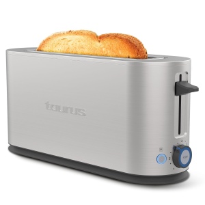 Toaster Taurus Mytoast Legend 1000 W, inox, extra lat, 7 niveluri rumenire
