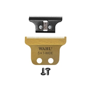 Tocator detalii Wahl Gold Detailer cu lama T-lata, 0.4mm, titan