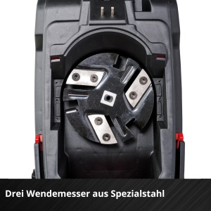 Tocator electric Einhell REDAXXO 3625 36V 55L lame din otel - Img 5