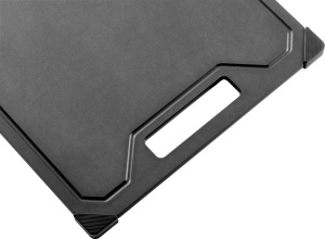 Tocator ZWILLING 42x30 cm Fiberholz Negru cu Saftrille si Picioare Anti-Alunecare - Img 3
