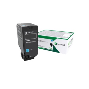 Toner Lexmark 74C2HCE Cyan 12000 Pagini Capacitate Mare