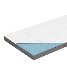Topper ortopedic Genius Eazzzy Deluxe 140x200x9cm H2 H3, cu spuma gel