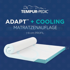 Topper pentru saltea TEMPUR-Adapt, 7.6 cm, alb, pentru pat king size - Img 2