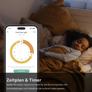 TP-Link Kasa Smart Radiator Thermostat - Wifi Starter Kit, include 1 termostat si 1 hub, control incalzire (Kasa App, Geofencing, detectare deschidere ferestre), Matter, Alexa - Img 4