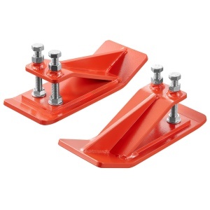 Traktorschaufelschutz VEVOR SSTBP-01O, 2 bucati, din otel, culoare portocalie