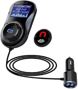 Transmitator FM Bluetooth Tellur FMT-B4, Negru, cu Incarcare Rapida QC3.0