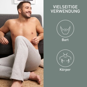 Trimmer de barba Panasonic ER-GY60-H503, 3-in-1, inox, 4 accesorii - Img 2