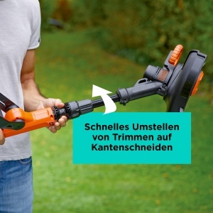 Trimmer de iarba BLACKDECKER BCST918B, 28 cm, AFS, 18V - Img 6
