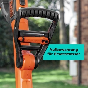 Trimmer de iarba BLACKDECKER BCSTR918B 18V, 25 cm, Telescopica, 2 in 1 - Img 6