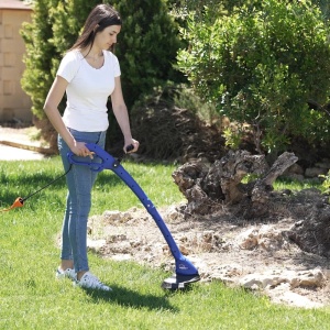 Trimmer electric de iarba Goodyear 350 W, 20 V, latime taiere 25 cm - Img 4