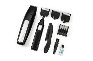Trimmer multifunctional JOCCA pentru par nas si urechi Negru-Argintiu Lame din otel - Img 2