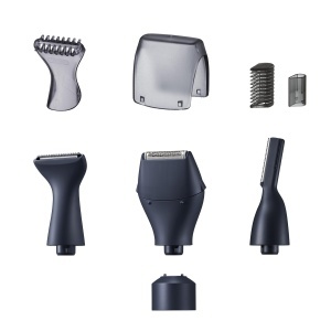 Trimmer multifunctional Panasonic ER-CDT1-A301, 3 atasamente, rezistent la apa, negru - Img 9