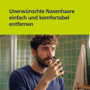 Trimmer nas Philips OneBlade QI10050, accesorii originale, usor de curatat - Img 2