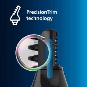 Trimmer Nas si Urechi Philips NT565016, tehnologie PrecisionTrim, complet lavabil - Img 4