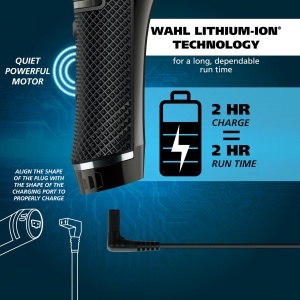 Trimmer pentru barba Wahl Pro Series, cu 3 capete interschimbabile, complet lavabil - Img 11