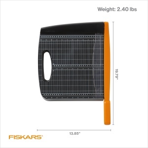 Trimmer pentru hartie Fiskars 01-005452, 30,5 cm, autoascutire, negru - Img 6