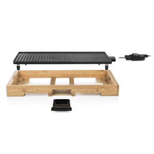 Tristar BP-2641 Gratar combinat XL din bambus cu teppanyaki-51 x 25,4 cm - Img 3