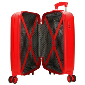 Troler pentru copii Disney Cars RD Trip, 33L, rosu, 4 roti multidirectionale - Img 5