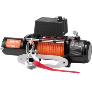 Troliu electric VEVOR S10000, 4536 kg, IP55, motor 12V, cablu sintetic 20 m - Img 11