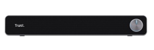 Trust Arys Soundbar, Difuzoare PC, Alimentare USB, Putere de varf 12W, Port AUX de 3.5mm, Difuzoare de computer pentru PC, Monitor, Laptop, TV, Muzica - Negru - Img 8
