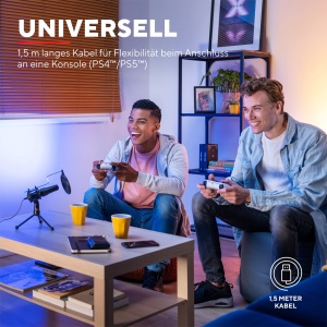 Trust Gaming GXT 232 Mantis Microfon USB cu filtru pop si trepied, Microfon pentru PC, Laptop, PS4 si PS5, Streaming, Podcast, Voice-Over - Negru - Img 5