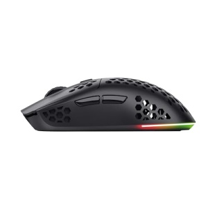 Trust Gaming GXT 929 Helox Wireless Gaming Mouse, Ultralight Mouse 75g, 80h Utilizare continua, Receptor Micro USB 2.4GHz, DPI reglabil (800-4800), 6 butoane programabile, Gaming PC MMO - Negru - Img 10