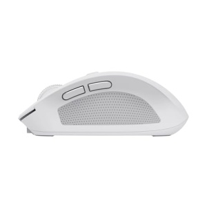 Trust Ozaa Silent Wireless Mouse Bluetooth + 2.4GHz, Compact Multi-Device Wireless Mouse, 60% Plastic Reciclat, Reincarcabil Bluetooth Mouse Laptop PC Computer Windows Android Mac - Alb - Img 10