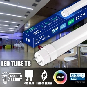 Tuburi LED V-TAC T8 G13, 60 cm, 9W, 850 Lumen, Warmwei 3000K - Img 10