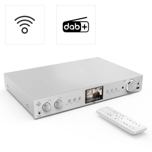 Tuner HiFi Hama DIT2105SBTX, Digital, Bluetooth, Culoare Argintie - Img 2
