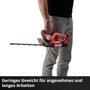Tuns gard viu fara fir Einhell GC-CH 1846 Li-Solo Power X-Change (18 V, lungime de taiere 46 cm, distanta dinti 15 mm, maner ergonomic, fara baterie) - Img 9