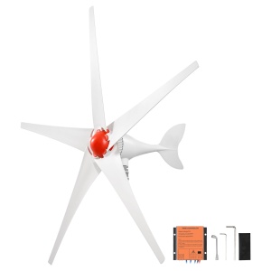 Turbina Eoliana VEVOR 800W 12V cu 5 Rotorblade, MPPT, IP67