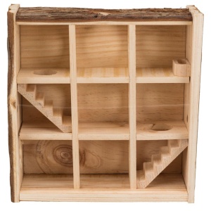 Turn de joaca pentru rozatoare Trixie 61709, 30 x 30 x 10 cm, cu 9 camere