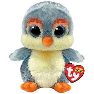Ty Fisher Pinguin Beanie Boo 14cm Plus Jucarie Plusata Colectibila