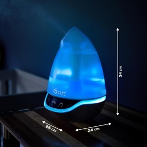 Umidificator Babymoov Hygro Plus, 2.5L, 7 culori, tehnologie ultrasunete - Img 6