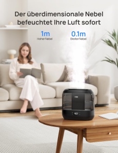 Umidificator inteligent Dreo 4L cu difuzor de uleiuri esentiale functie silentioasa si control prin aplicatie - Img 5