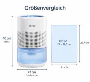 Umidificator Inteligent Levoit, 4.5L, 400mlh, fara praf alb - Img 12