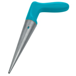 Unealta de plantat Gardena Pflanzer, 19.5 cm, metal inoxidabil, maner izolat