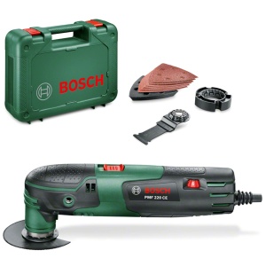 Unealta multifunctionala Bosch PMF 220 CE, 220W, compatibila Starlock, in valiza