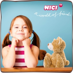 Ursulet de Plus NICI 46509, 50 cm, Culoare Maro, Ideal pentru Copii - Img 6
